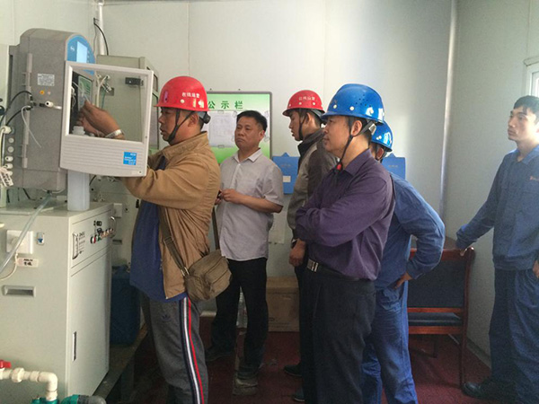 5月9日，第一巡查组在河北中煤旭阳焦化有限公司进行现场COD标样检测